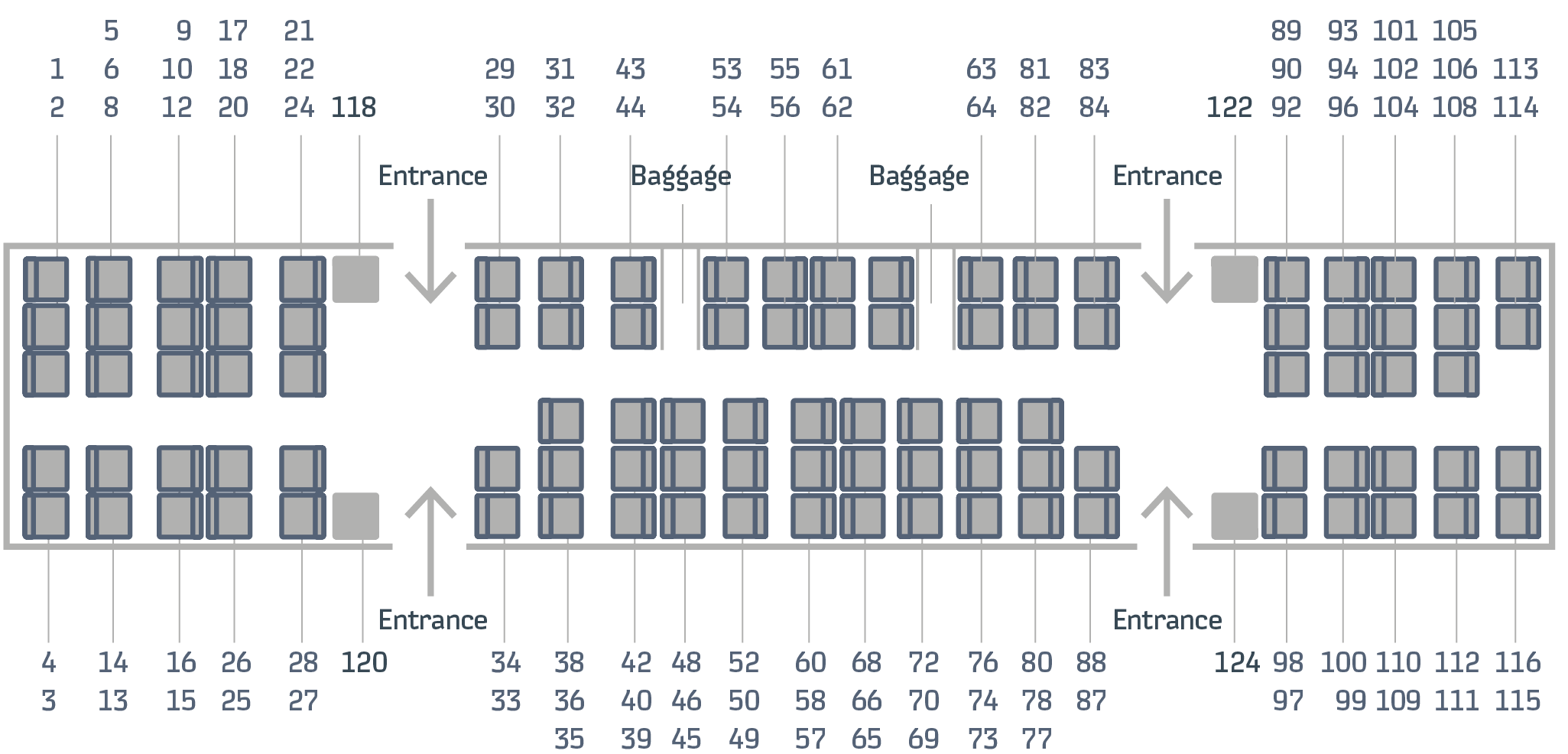 Lastochka carriage’s scheme