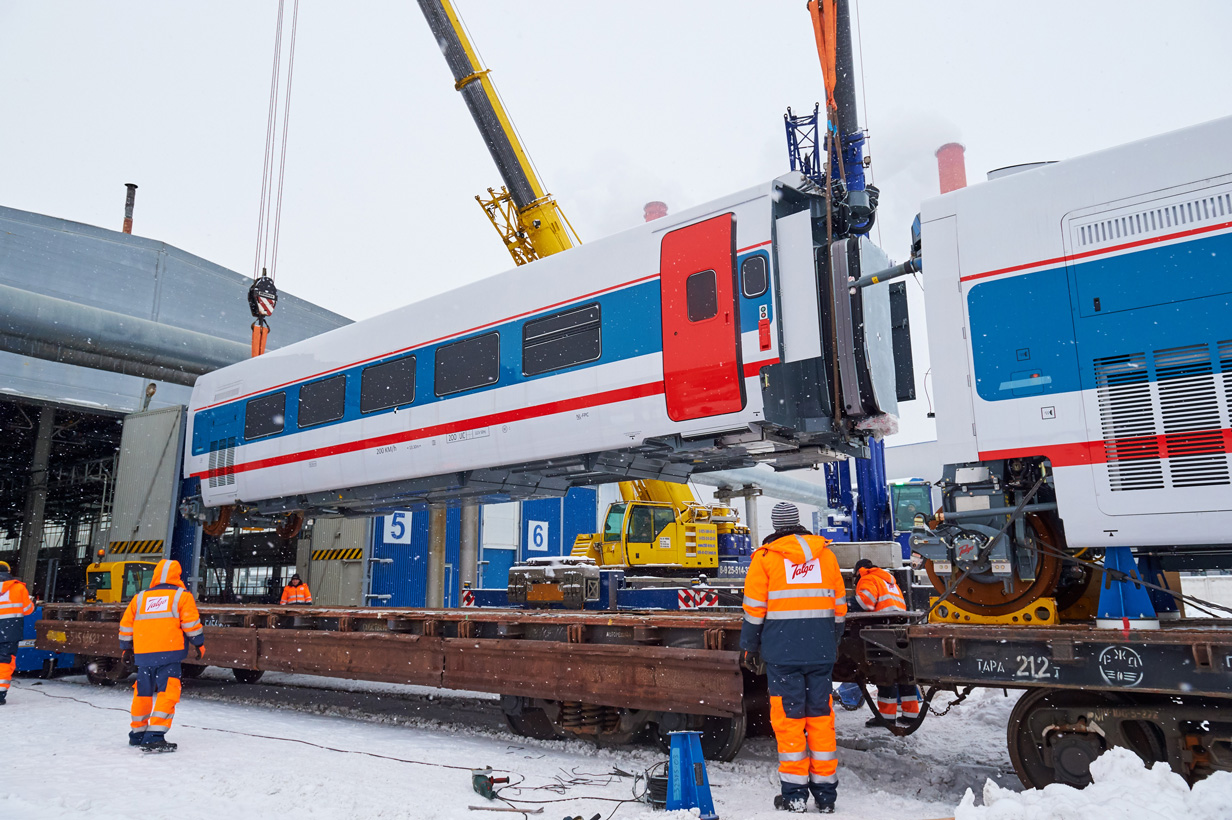 Закуплено 80 единиц подвижного состава Talgo для скоростного движения на направлении Москва - Нижний Новгород